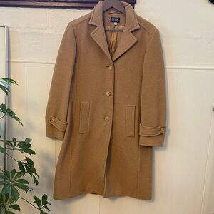 Bill Blass Camel Trench Coat